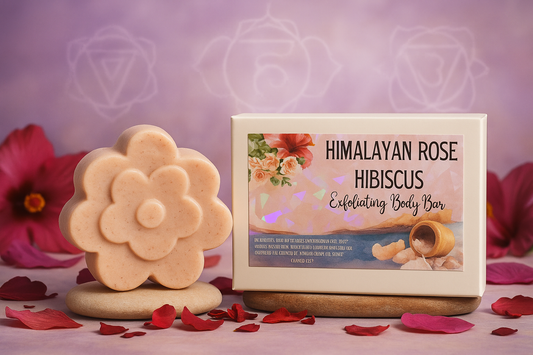 Himalayan Rose Hibiscus Exfoliating Body Bar